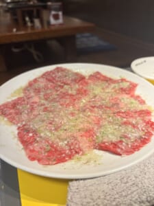 ネギタン塩とハラミ塩でお腹いぱーい